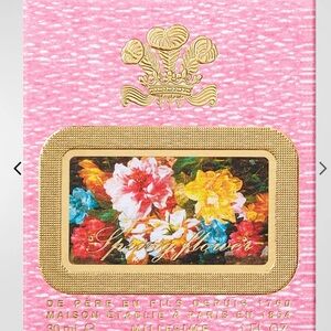 Creed Spring Flower Pink and Gold Packaging